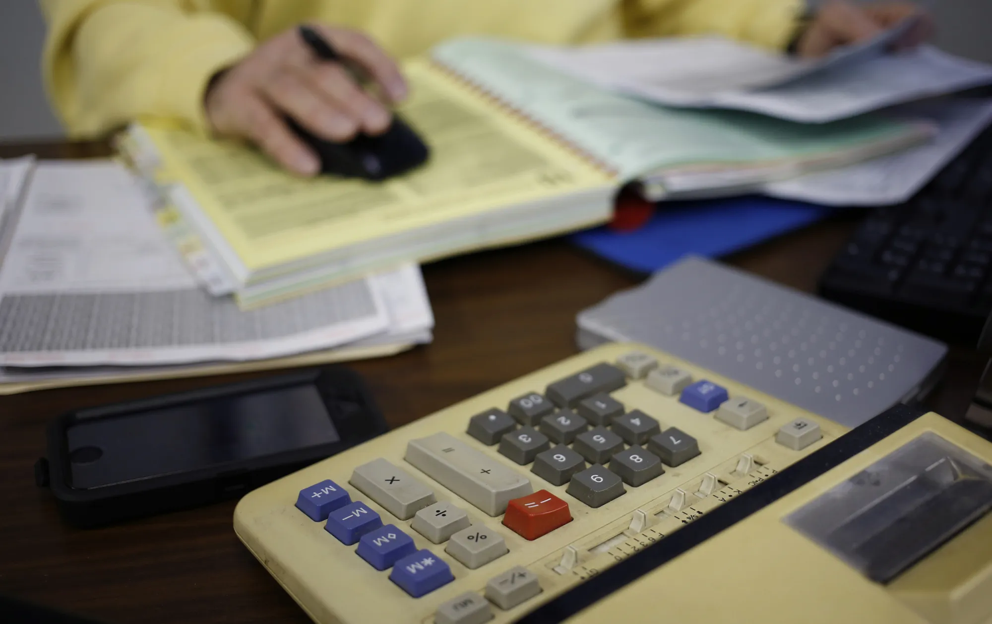 Income Tax Returns Are Prepared Before The April 15 Deadline