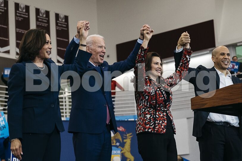 Joe Biden Holds Campaign Rally Ahead Of Michigan Primary