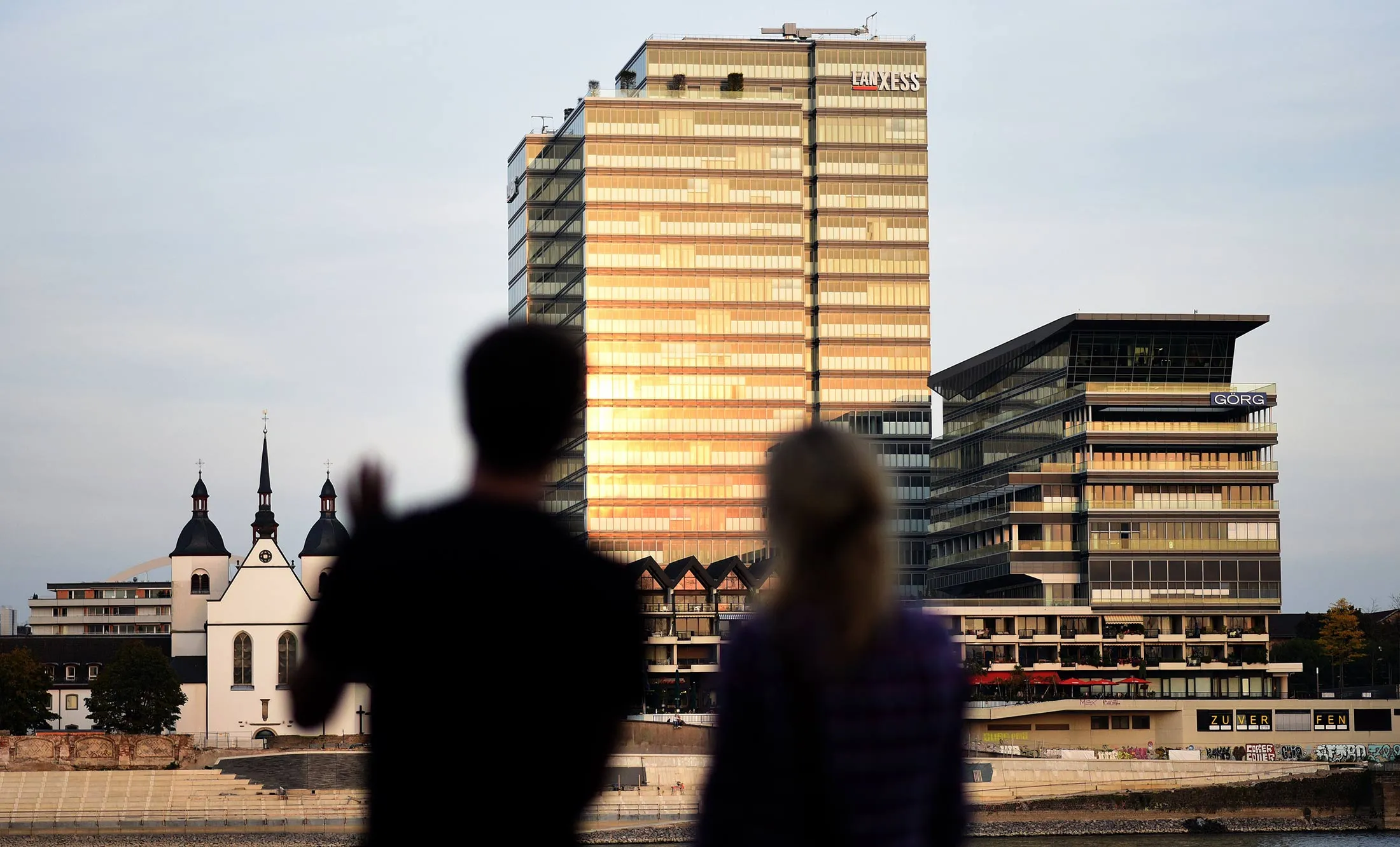 The Lanxess headquarters in Cologne, Germany.
