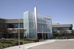 The Sandisk headquarters July 9, 2025, in Milpitas, California. Photographer: Kirby Lee/AP Photo
