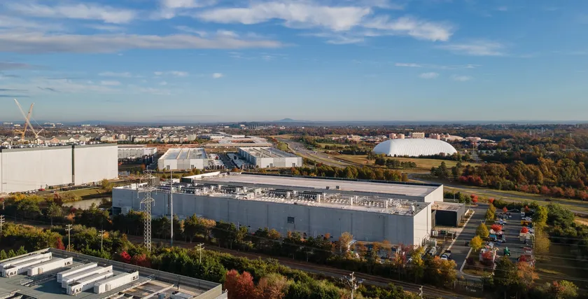 Meta Platforms Inc. data center in Ashburn, Virginia