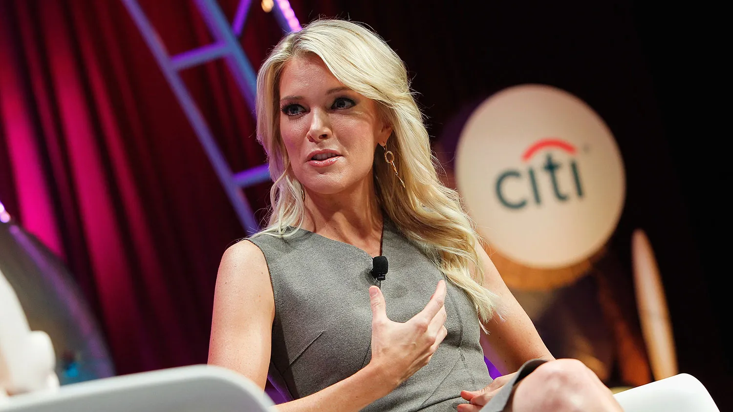 News anchor Megyn Kelly speaks on Oct. 13, 2015, in Washington.
