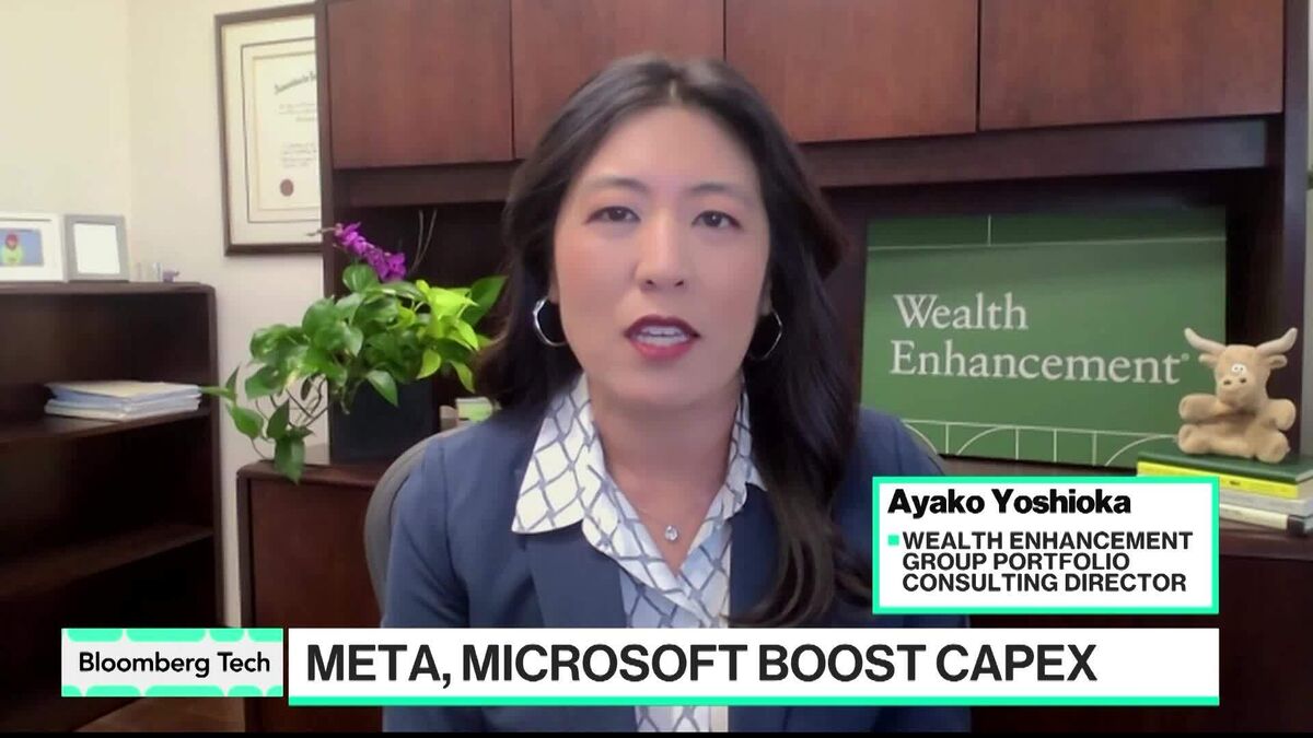 ⚫️ BLOOMBERG: "L'Impatto dell'Intelligenza Artificiale sugli Utili di Microsoft e Meta: Le Preoccupazioni di Ayako Yoshioka su Apple"