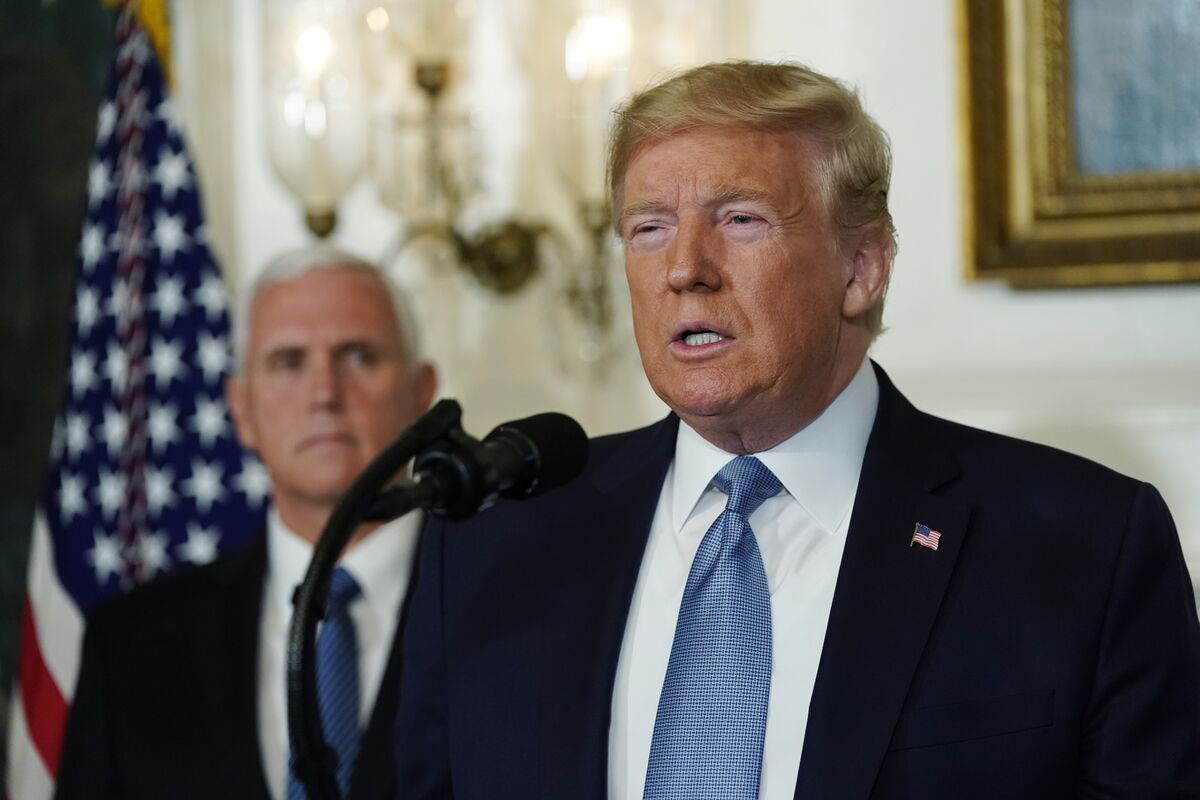 Trump Condemns White Supremacy After Facing Blame for Shootings - Bloomberg