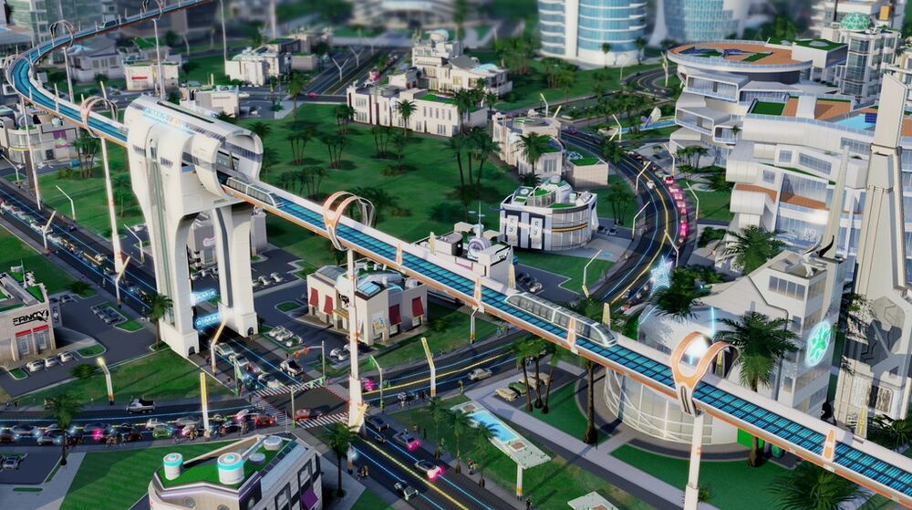 Simcity S Turn Toward A Dark Dystopic Vision Of Our Urban Future Bloomberg