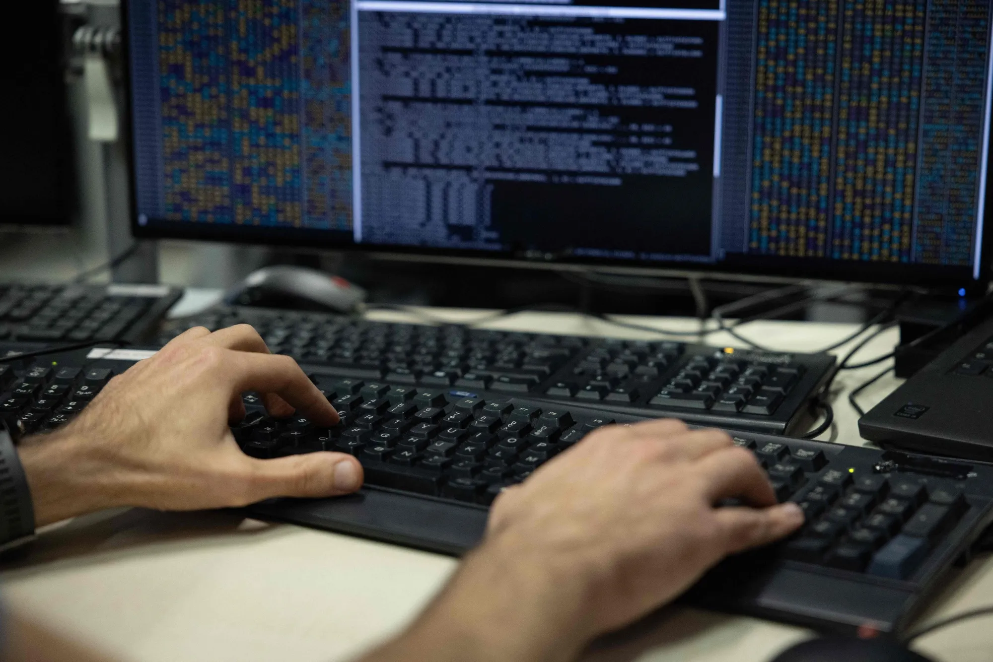 FRANCE-POLICE-TECHNOLOGIES-CYBERSECURITY-ENGINEERING