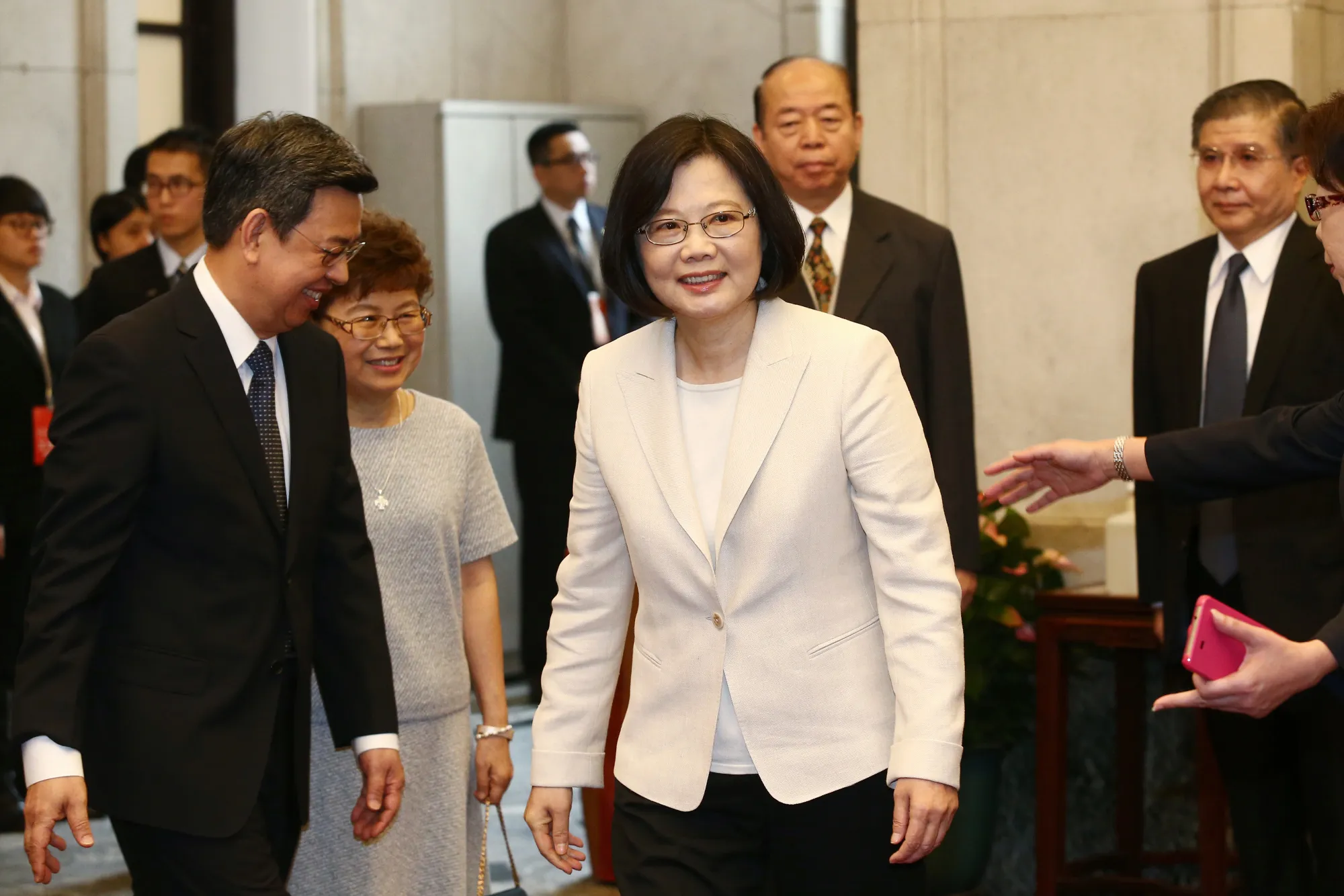 Tsai Ing-wen in May.
