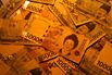 Won Banknotes As The Currency Sinks Against Dollar