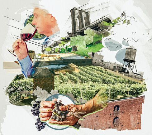 The world's first commercial rooftop vineyard will have a view of Manhattan. Rooftop Reds' Devin Shomaker plans to establish more than 200 vines of all five Bordeaux varietals at the Brooklyn Navy Yard in May, and he expects the winery's first vintage to be the 2016. A campaign last year on Kickstarter provided the initial $16,820 in funding.