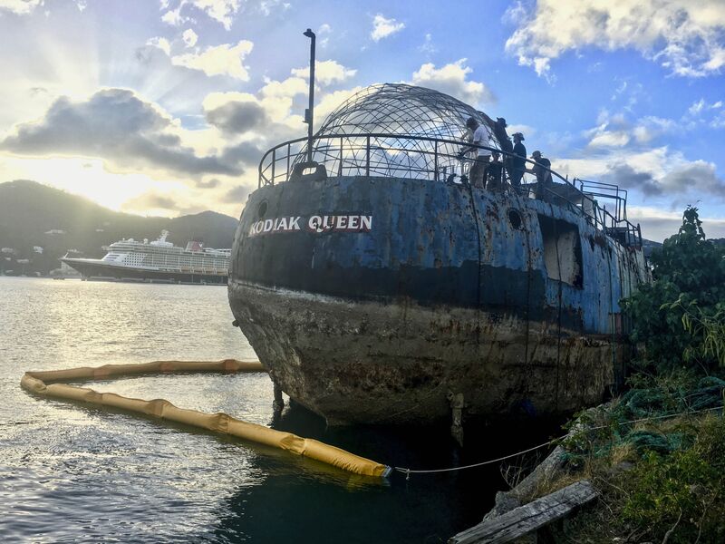 WWII War Warship to Become Artificial Reef in BVIs 2