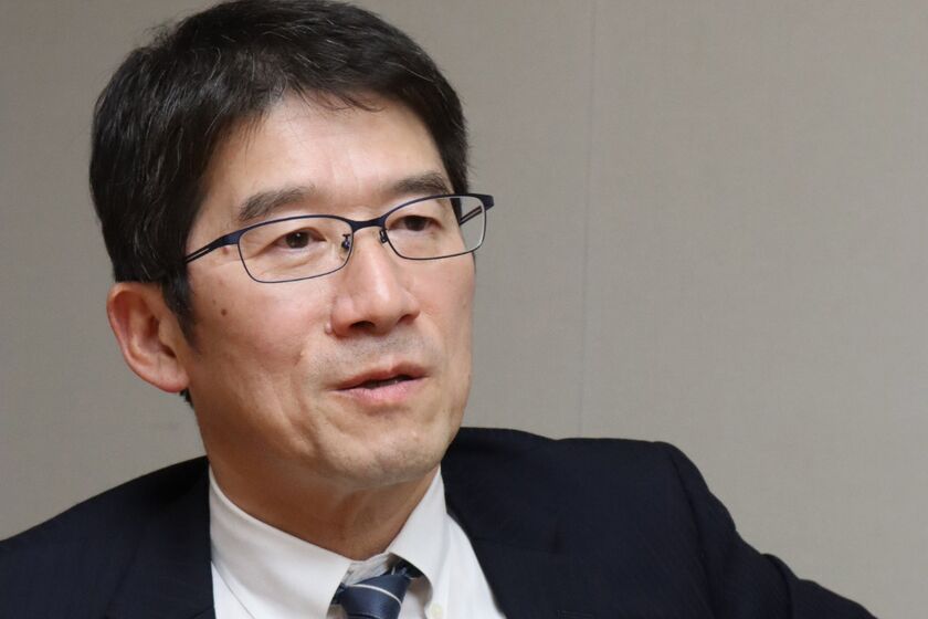Chiba-bank Research Institute President Eiji Maeda