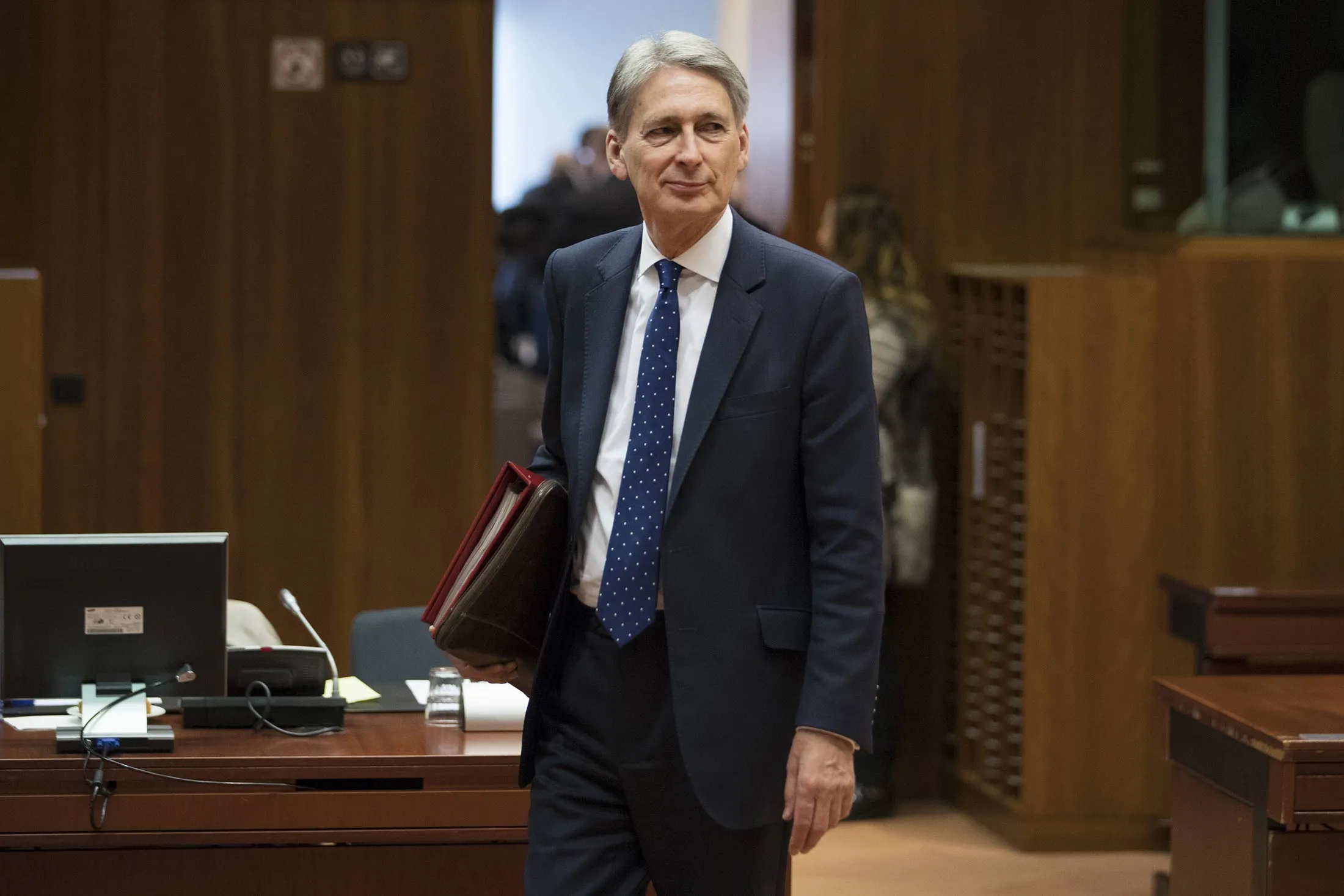 Philip Hammond, U.K. chancellor of the exchequer.
