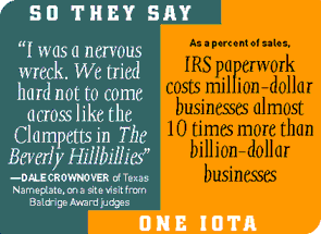 GRAPHIC: So They Say/One Iota