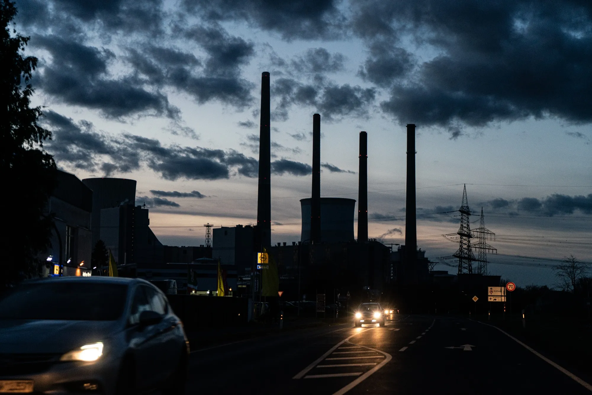 The Staudinger coal and gas power plant, operated by Uniper SE, in Grosskrotsenberg, Germany, on&nbsp;Feb. 15, 2022.
