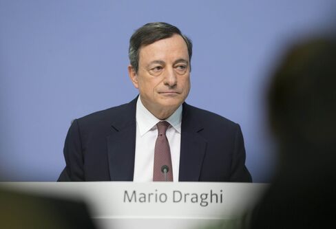 European Central Bank President Mario Draghi Announces Interest Rate Decision