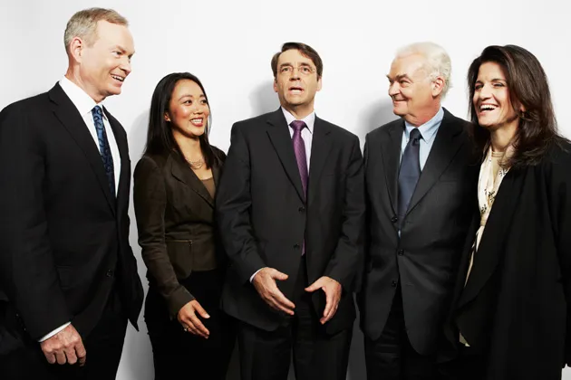From left: Mick Cornett, Edith Hsu-Chen, Daniel Hoornweg, Peter Bosselmann, Kate Ascher