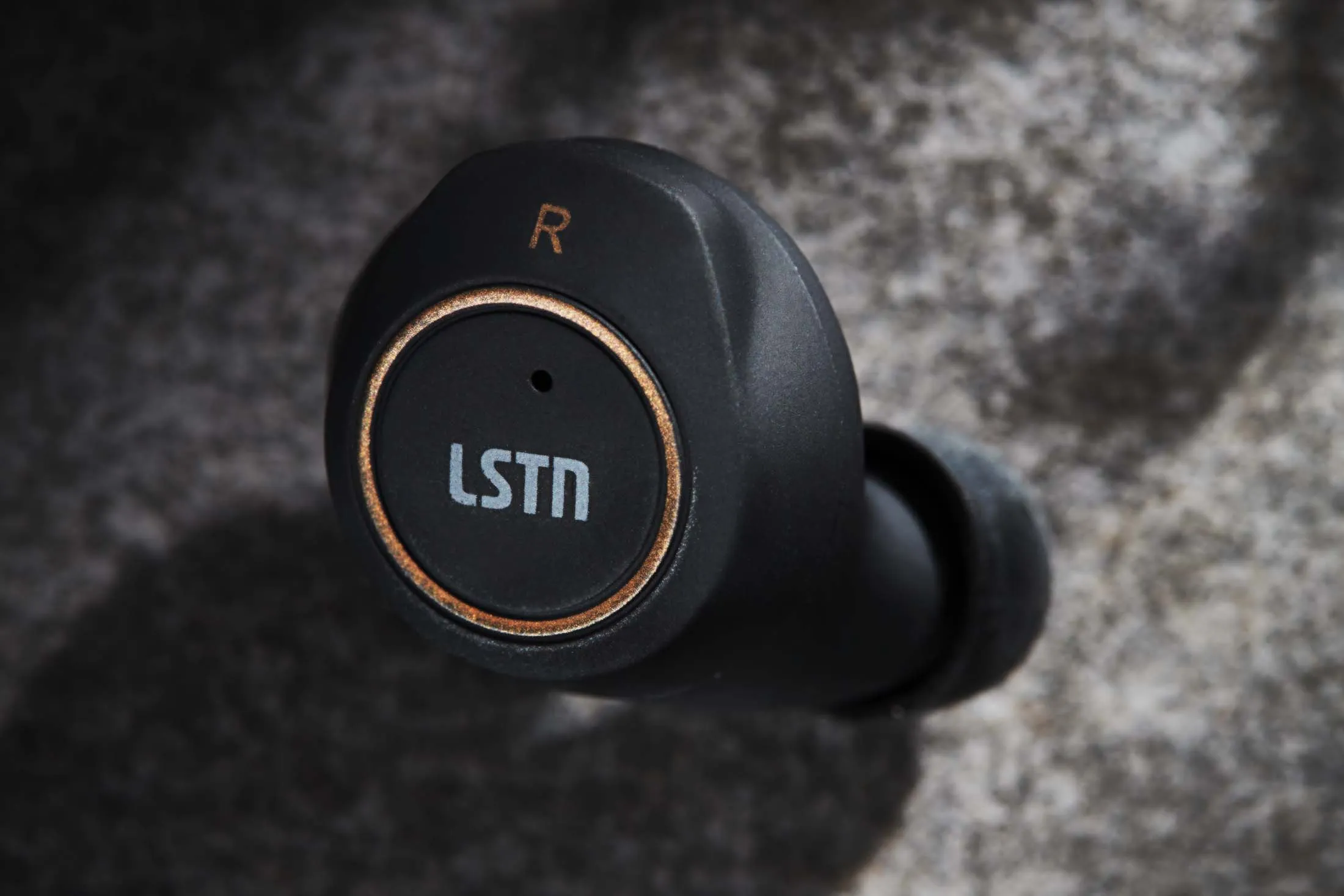 LSTN Palladium earbuds.