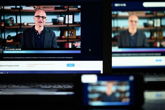 Microsoft Sales Jump on Cloud; Shares Slip on Lofty Forecast