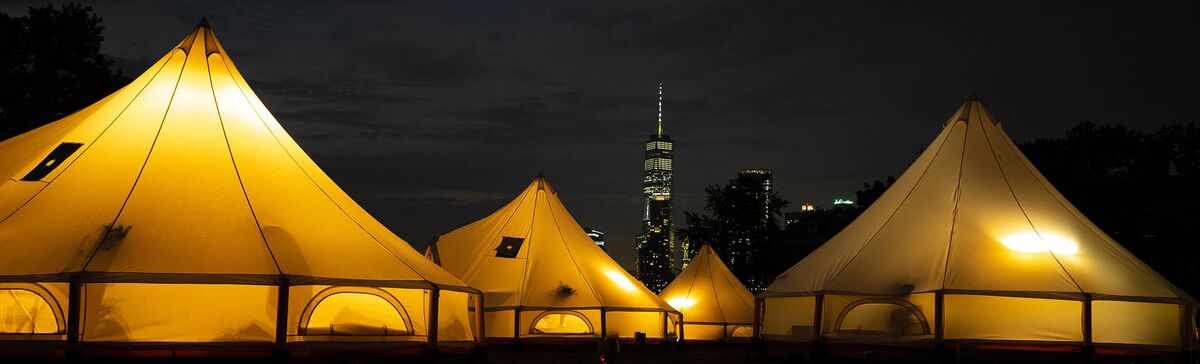 Collective Retreats Governors Island New York City Camping - 