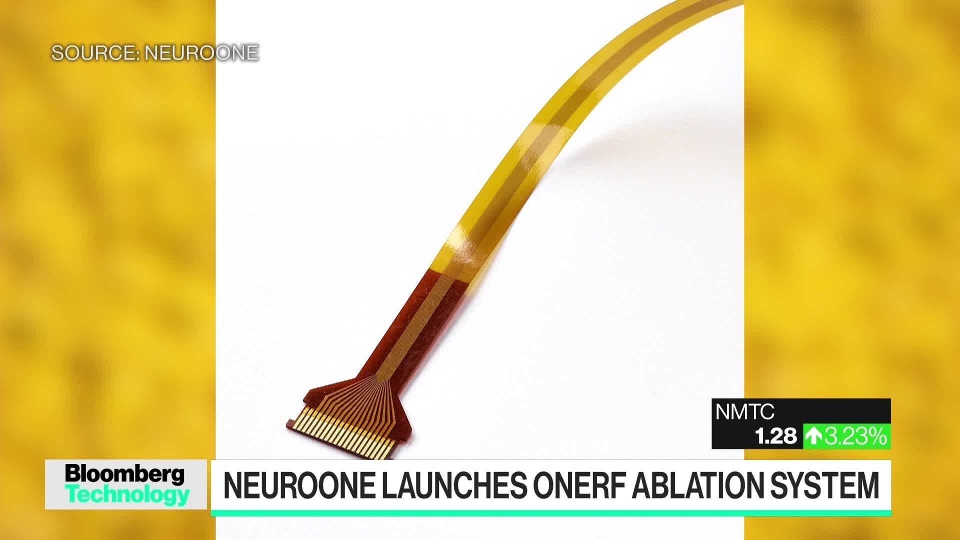 Watch NeuroOne's First Implant of OneRF Ablation Electrodes - Bloomberg