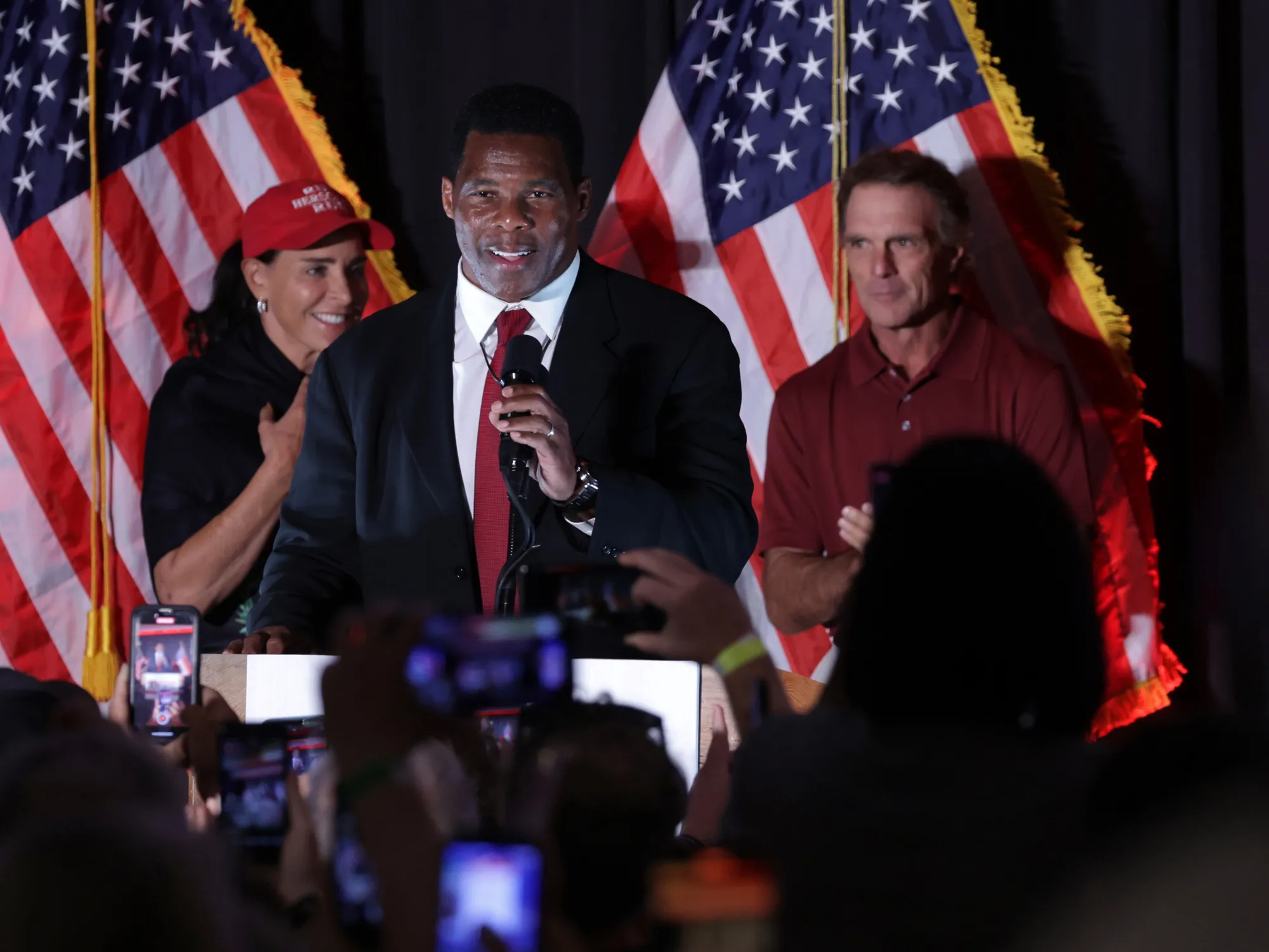 Herschel Walker in Atlanta, on Nov. 8.