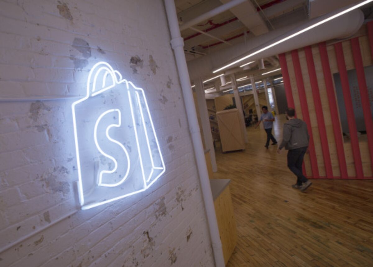 Shopify's $118 Billion Rout Slows Canada's Stellar Stock-Market Run