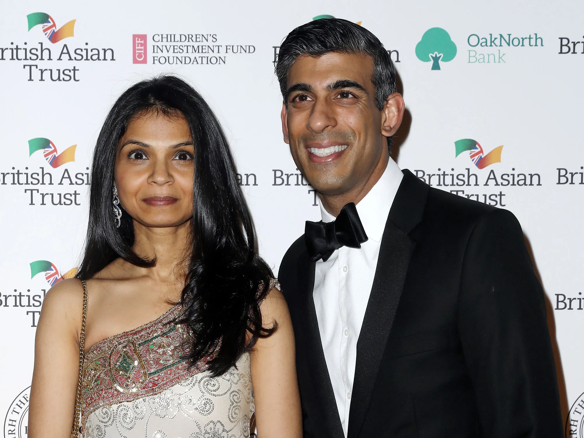 Akshata Murthy and&nbsp;Rishi Sunak.