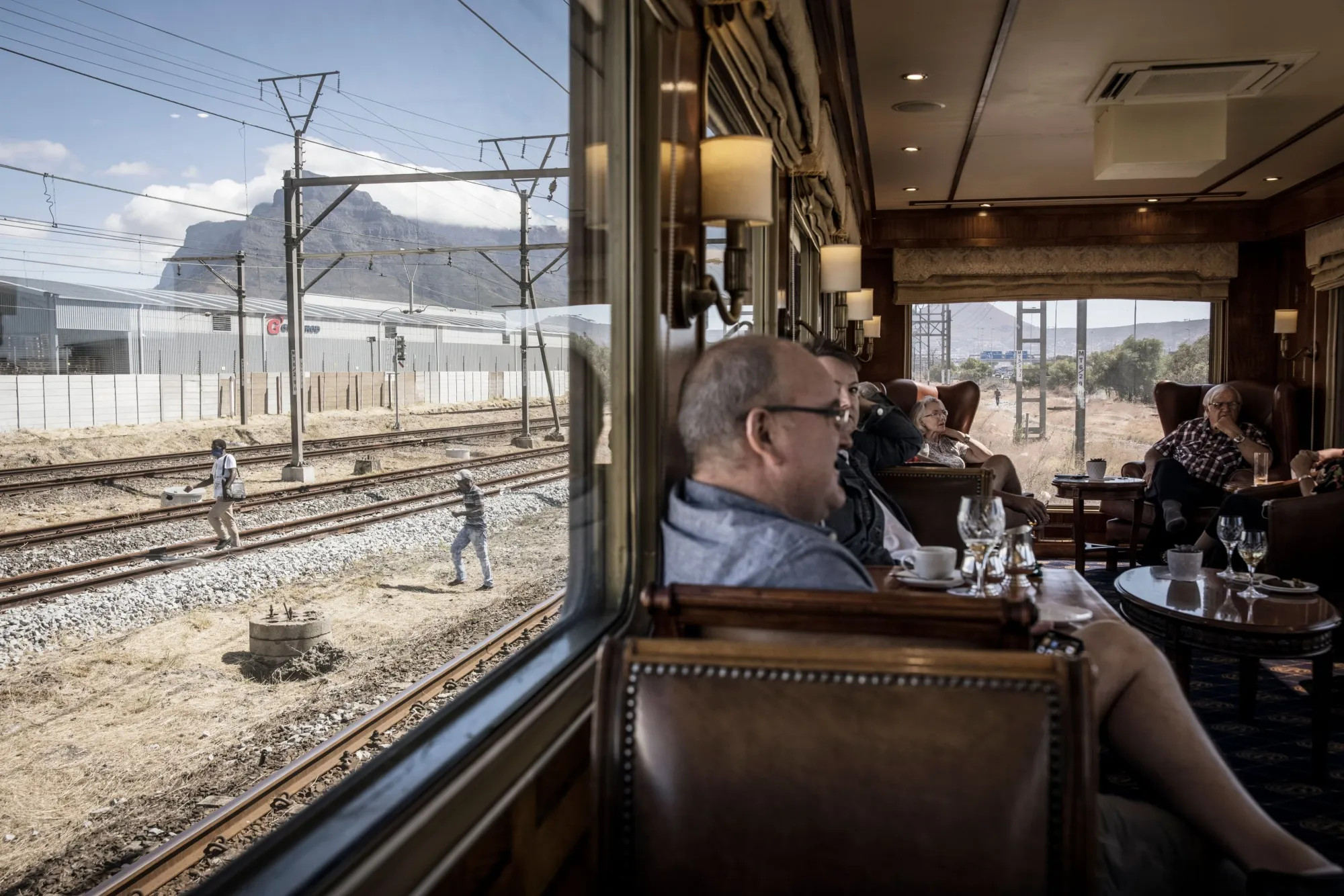 SAFRICA-TRANSPORT-TRAIN-TOURISM-LIFESTYLE