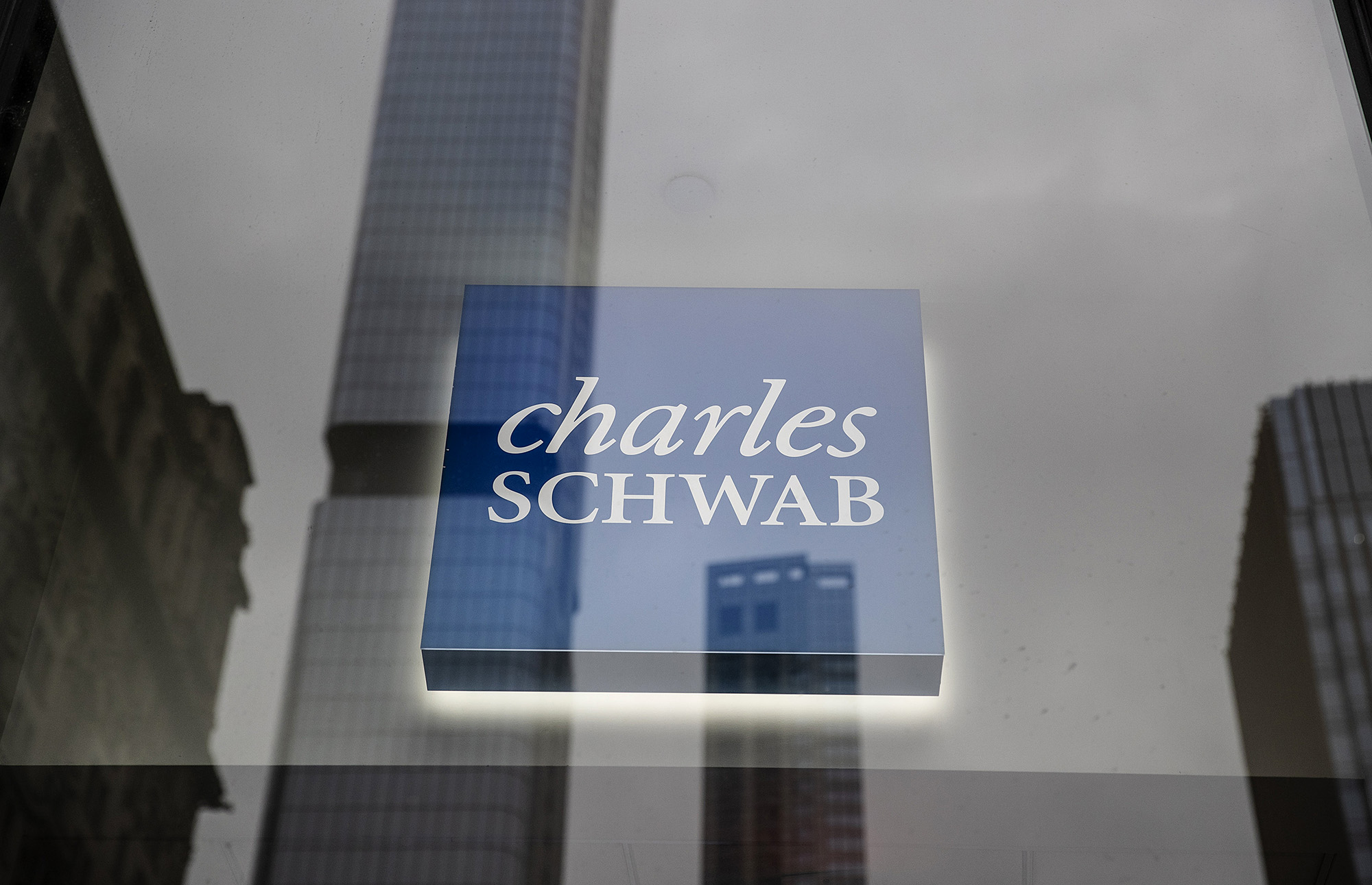 A Charles Schwab location in New York.