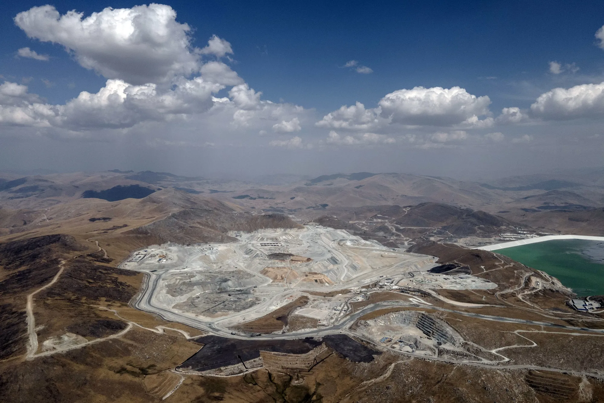 MMG's Las Bambas copper mine in the Cotabambas province, Apurimac department, Peru, in September 2024.