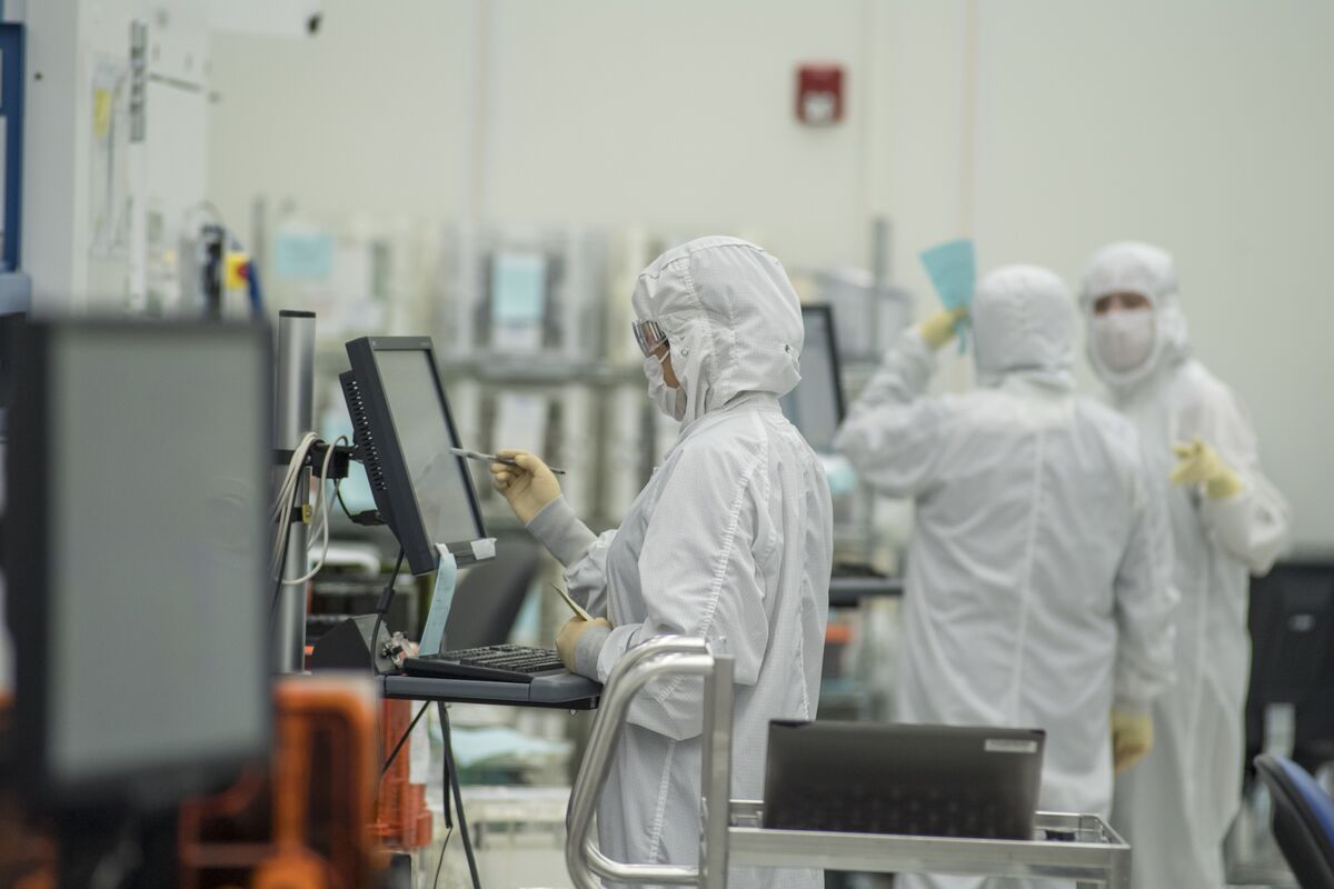 US Futures Drop as Focus Turns on Chipmaker Earnings, Inflation
