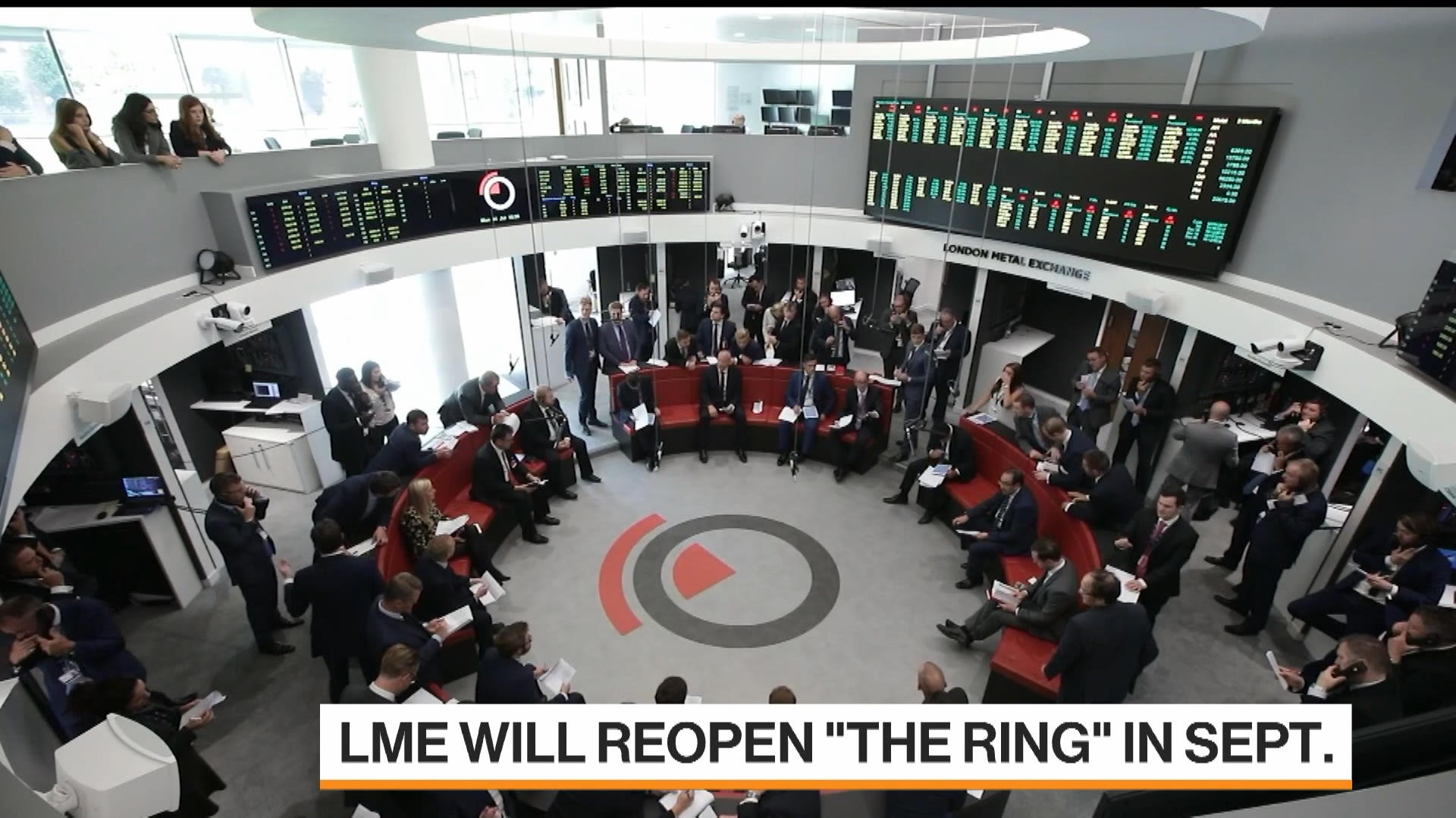 Watch Why the LME Backtracked on Closing Trading Floor Bloomberg