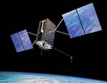 Raytheon’s “Operational Control Network” of 20 ground stations and antennas worldwide is needed to take full advantage of new GPS III satellites being built by Lockheed Martin Corp, above.