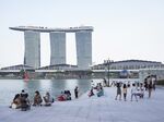 The Marina Bay Sands in Singapore.
