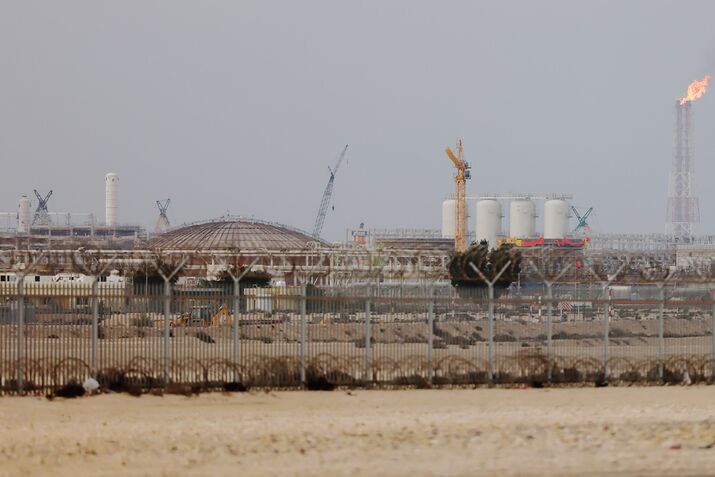 Ras Laffan Industrial City in Qatar.