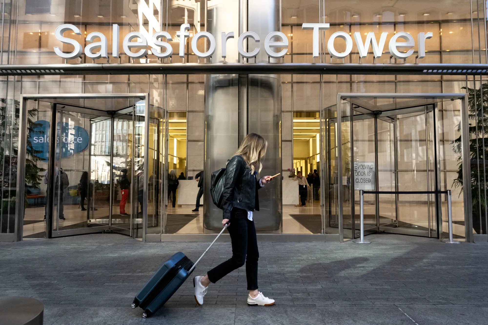 The Salesforce Tower in San Francisco.