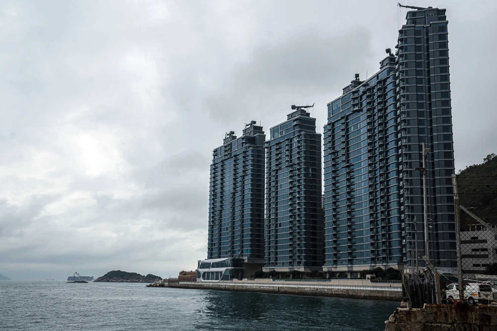 The Corniche residential project in Hong Kong.