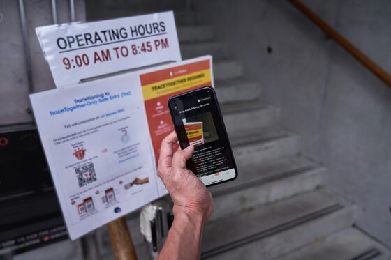 Singapore Passes Law to Use Covid Tracing in Criminal Probes
