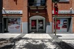 A Santander bank branch in Buenos Aires, Argentina, on Friday, Jan. 6, 2023. 