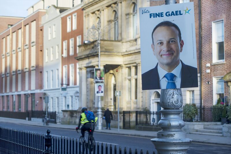 Campaign Posters Ahead Of General Election