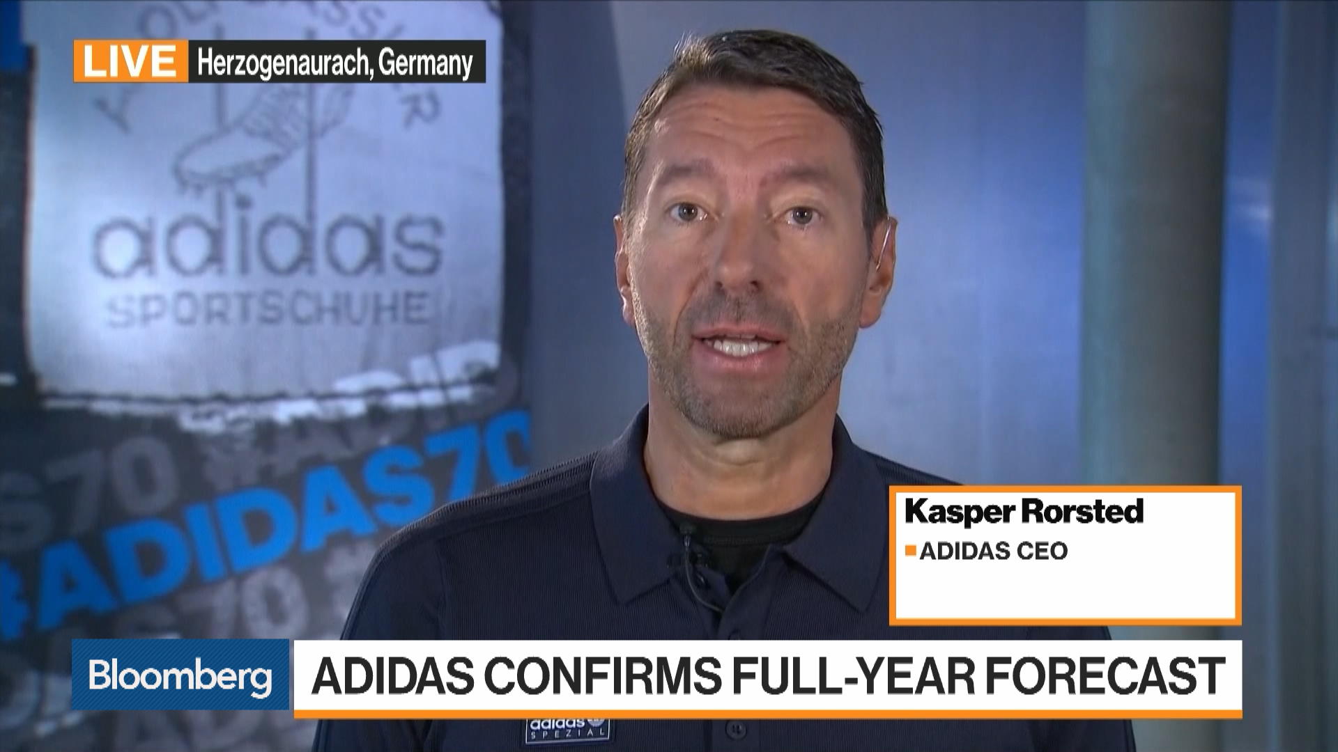 Adidas Group Adidas China Growth Factor Currency War Is Bigger Threat Than  Tariffs, Adidas Boss Says
