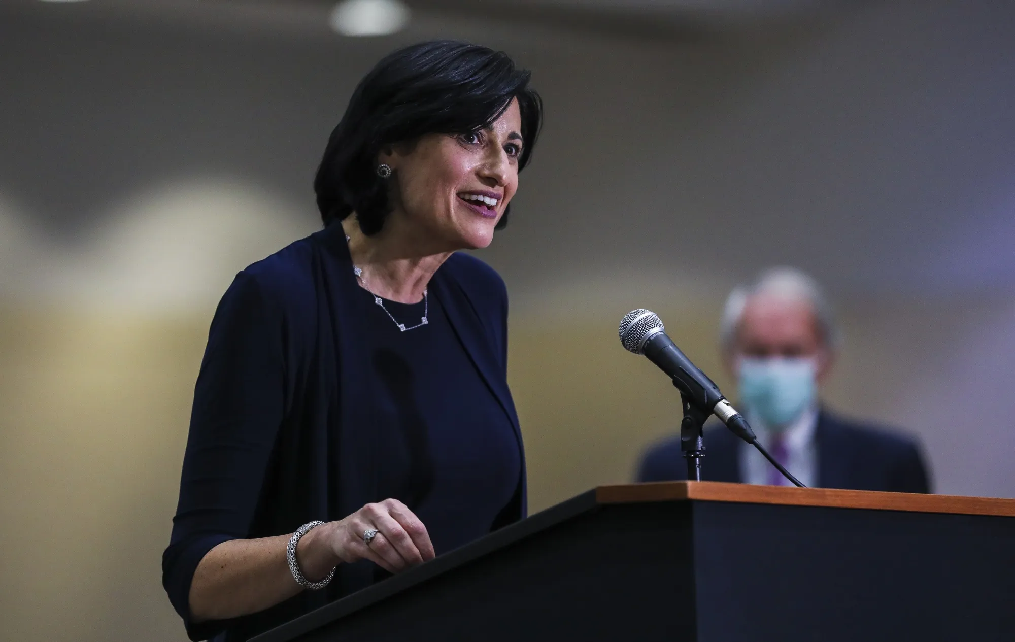 CDC Director Rochelle Walensky got a lesson in politics.