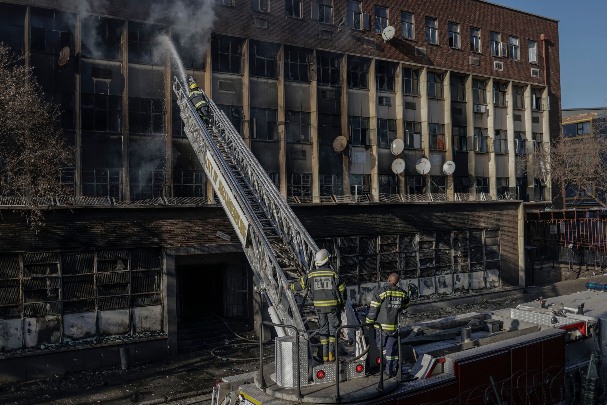 Johannesburg Building Fire Kills at Least 73 People in South Africa ...