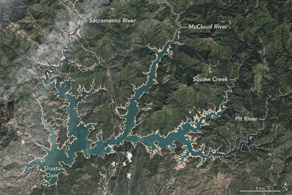 California's Shasta Reservoir Has Made a Stunning Recovery - Bloomberg