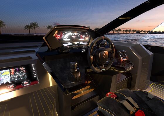 Lamborghini’s New $3.4 Million Yacht Has Splashy Supercar DNA