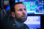 Trading On The Floor Of The NYSE As Tech Falls After Apple; Bonds Drop on Jobs Report