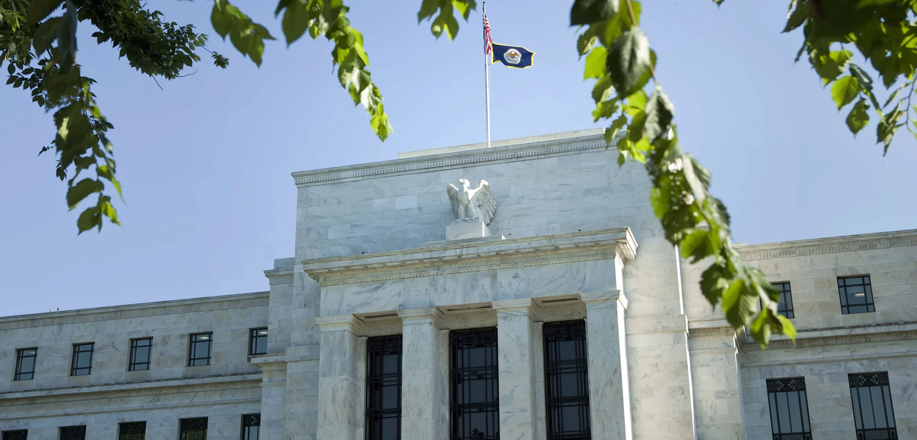 The U.S. Federal Reserve Building stands in Washington, D.C., U.S., on Wednesday, June 24, 2009. Federal Reserve officials will probably seek today to reassure investors they can keep short-term interest rates at a record low without igniting inflation.
