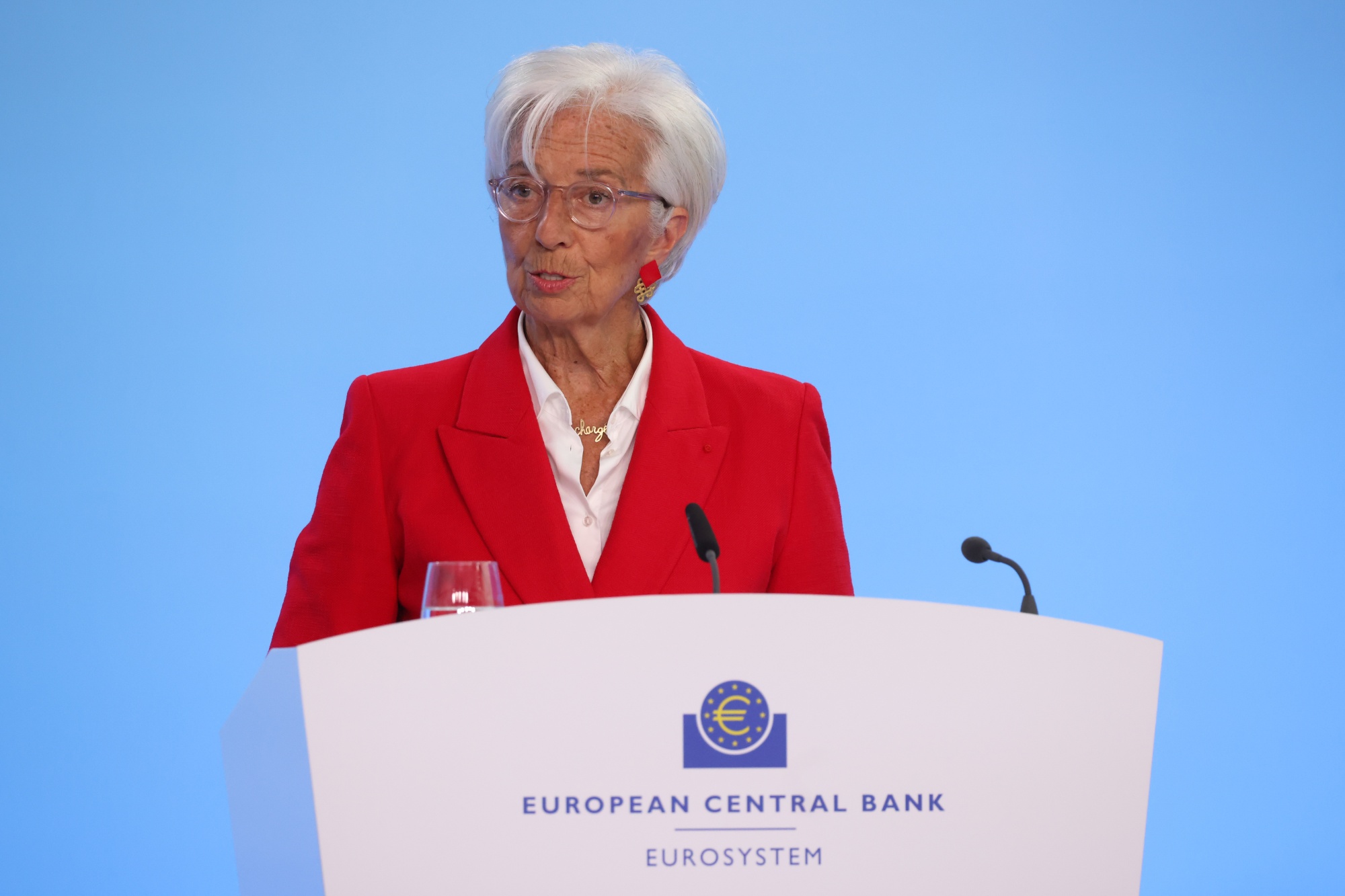 Christine Lagarde on June 5.