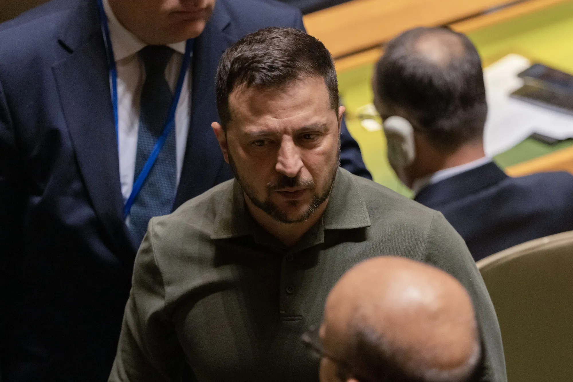 Volodymyr Zelenskiy.