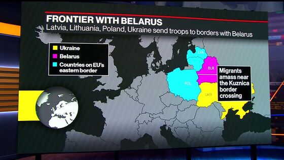 Belarus Threatens EU Gas as Merkel Pushes Putin in Migrant Spat